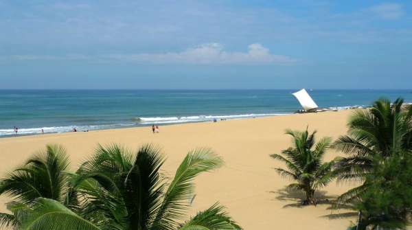 La plage de Negombo