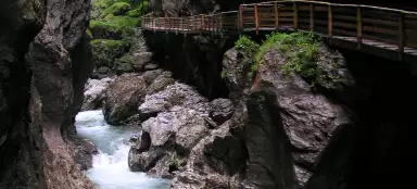 Desfiladeiro Lichtensteinklamm