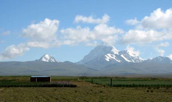 View of Huayna Potosí