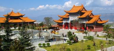 Prohlídka chrámu Chongsheng