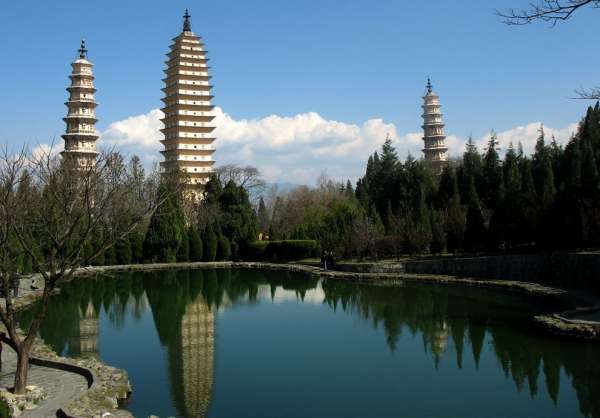 A vista mais bonita dos três pagodes
