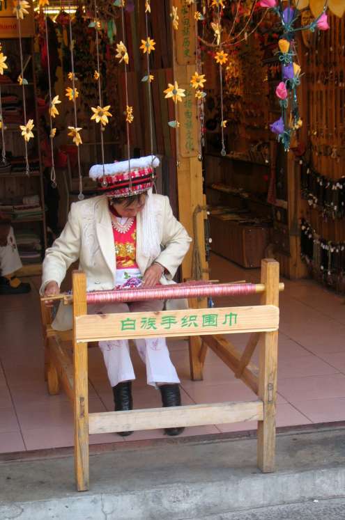 Artesanía tradicional en Dali