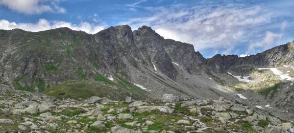 Ascent to Kôprovský štít