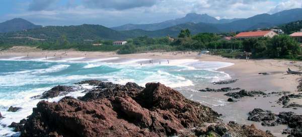 Praia de Cargese: Turismo