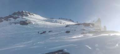 Winter ascent to Gran Paradiso