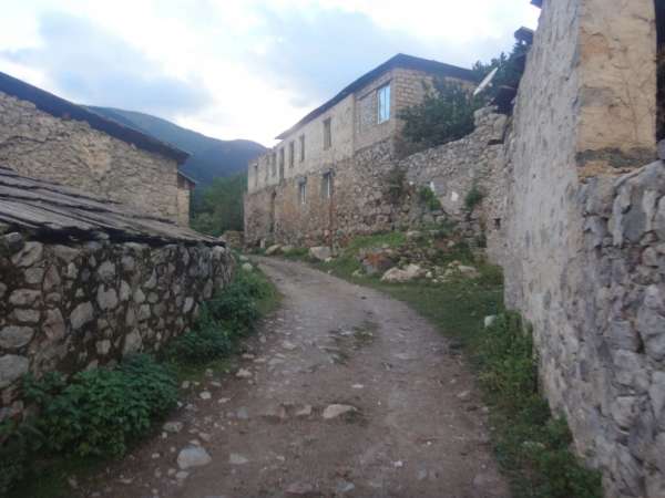 Het dorp Mazeric
