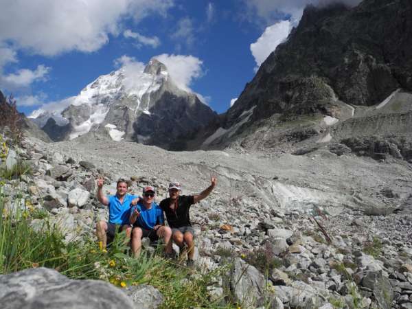 Glaciar Ushba