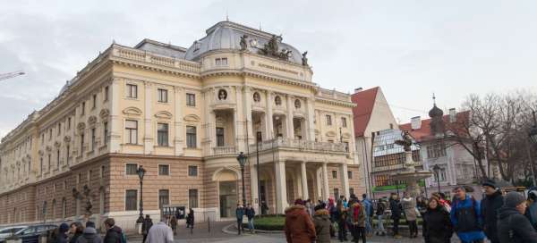 Teatro Nacional Eslovaco: Turismo