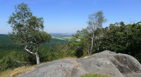 Le haut plateau du Rock Castle