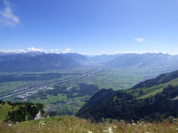 Вид на Лихтенштейн