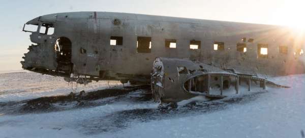 Avión DC3 caído