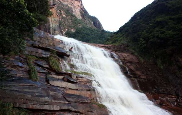 Kleiner Wasserfall