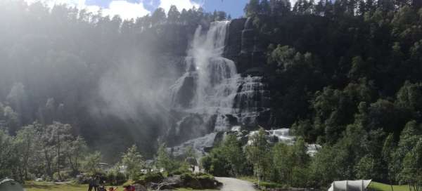 Cestopis Norsko 2017 - Tvindefossen: Počasí a sezóna