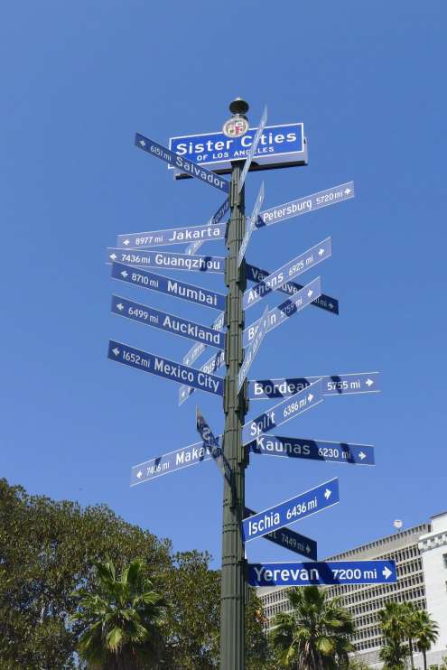 Sister cities of Los Angeles
