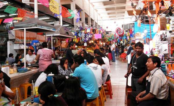 Markt in Pachuce
