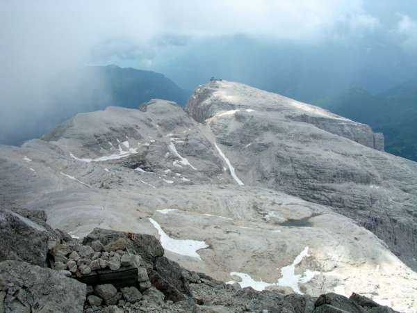 Výhľad na Sasso Pordoi