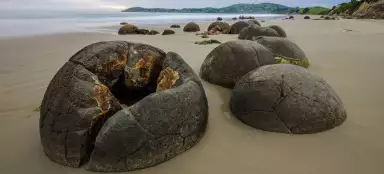 Cantos rodados de Moeraki