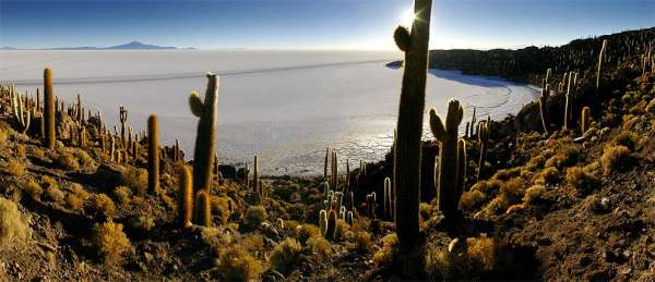 Panorama da ilha