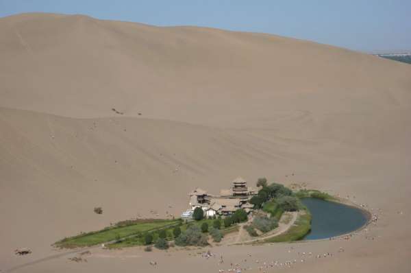 Vue depuis la dune opposée