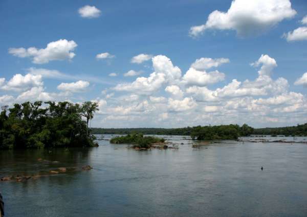 Iguazu river