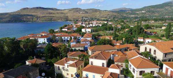 Najkrajšie miesta na ostrove Lesbos