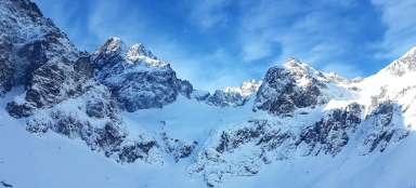Três passeios de esqui alpino nos Tatras