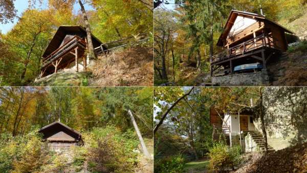 Cottage vicino allo stagno Nebákov