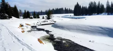 Ski de fond artistique à Šumava 3ème service
