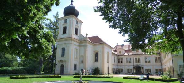 Visita del castello di Loučeň