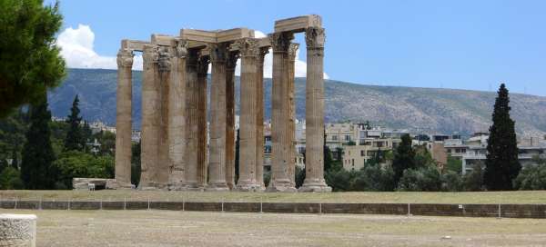 Tempel des Olympischen Zeus: Tourismus