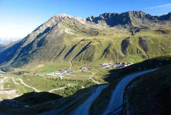 Blick auf den Pass