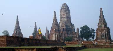 Visita ao templo Wat Chaiwatthanaram