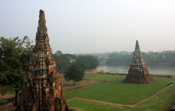 View from the top of the temple