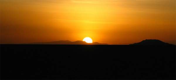 Západ slunce v Coqueze