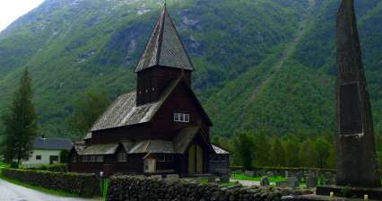 Sloupový kostel v Røldalu