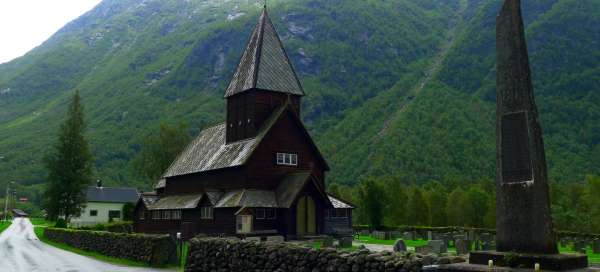 Sloupový kostel v Røldalu: Počasí a sezóna