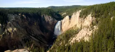 Большой каньон Йеллоустона