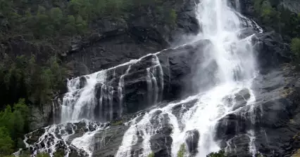 Wodospad Vidfossen