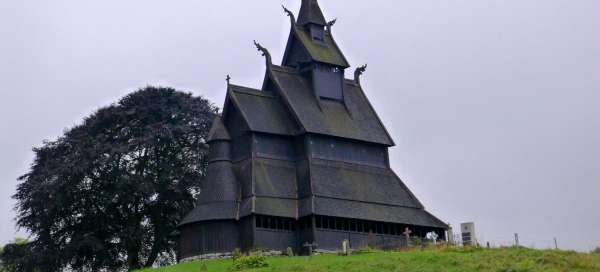 Sloupový kostel Hopperstad: Stravování
