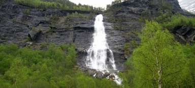 Asafossen-Wasserfall