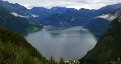 Widok na Storfjord