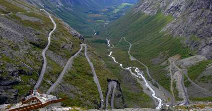 Cesty Trollstigen (Trolí chodník)