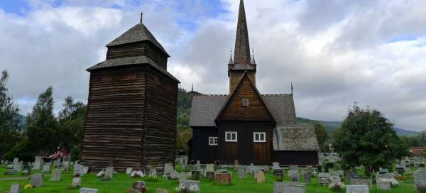 Kolomkerk van Vågå: Instappen