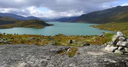 Jezero Ovre Sjodalsvatnet