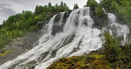 Wodospad Furebergsfossen