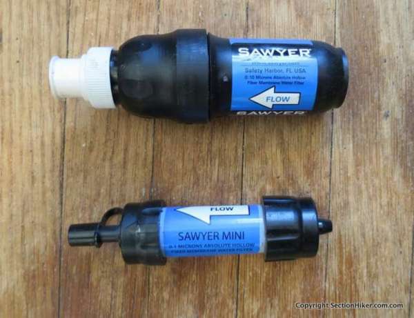Sawyer water filter