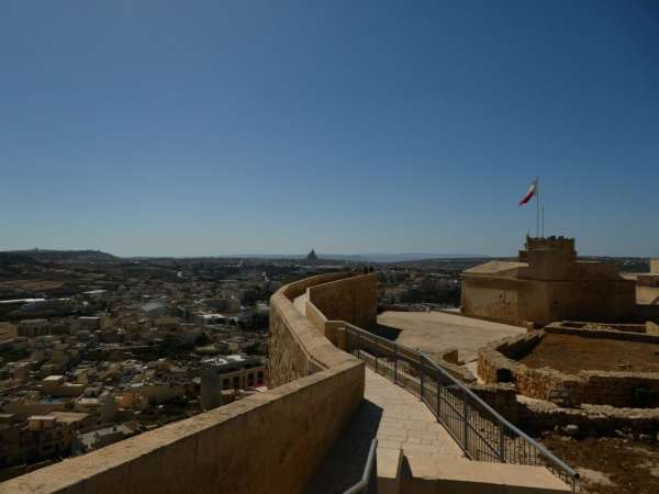 Ein Blick auf ganz Gozo