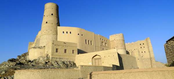 Najpiękniejsze zamki Omanu: Zakwaterowanie