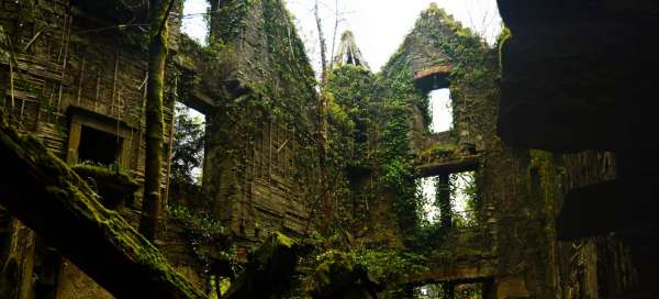 Prohlídka hrad Buchanan: Ubytování