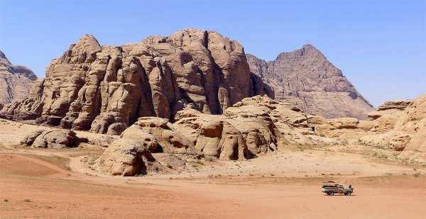 Monumentalidade de Wadi Rum